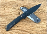 Iridium DuraLock Knife Gray / Black Aluminum (3.5" Satin D2) 2038 (3) Iridium DuraLock Knife Gray / Black Aluminum (3.5" Satin D2) 2038 (3)