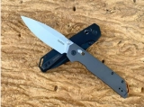 Iridium DuraLock Knife Gray / Black Aluminum (3.5" Satin D2) 2038 (5) Iridium DuraLock Knife Gray / Black Aluminum (3.5" Satin D2) 2038 (5)