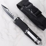 3.5" Double Action OTF Knife Tactical Pocket Camping Knife EDC Tools,Aluminium Alloy Handle(single) 3.5" Double Action OTF Knife Tactical Pocket Camping Knife EDC Tools,Aluminium Alloy Handle(single)