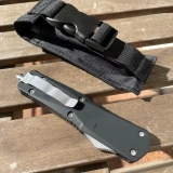 3.5" Double Action OTF Knife Tactical Pocket Camping Knife EDC Tools,Aluminium Alloy Handle,A07 Troodon (7) 3.5" Double Action OTF Knife Tactical Pocket Camping Knife EDC Tools,Aluminium Alloy Handle,A07 Troodon (7)
