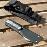 3.5" Double Action OTF Knife Tactical Pocket Camping Knife EDC Tools,Aluminium Alloy Handle Spring assisted,A07 Troodon (single Blade) (5) 3.5" Double Action OTF Knife Tactical Pocket Camping Knife EDC Tools,Aluminium Alloy Handle Spring assisted,A07 Troodon (single Blade) (5)