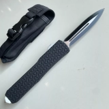 4"Double Action OTF Knife Tactical Pocket Camping Knife EDC Tools,Aluminium Alloy Handle,D07 Troodon (2) 4"Double Action OTF Knife Tactical Pocket Camping Knife EDC Tools,Aluminium Alloy Handle,D07 Troodon (2)