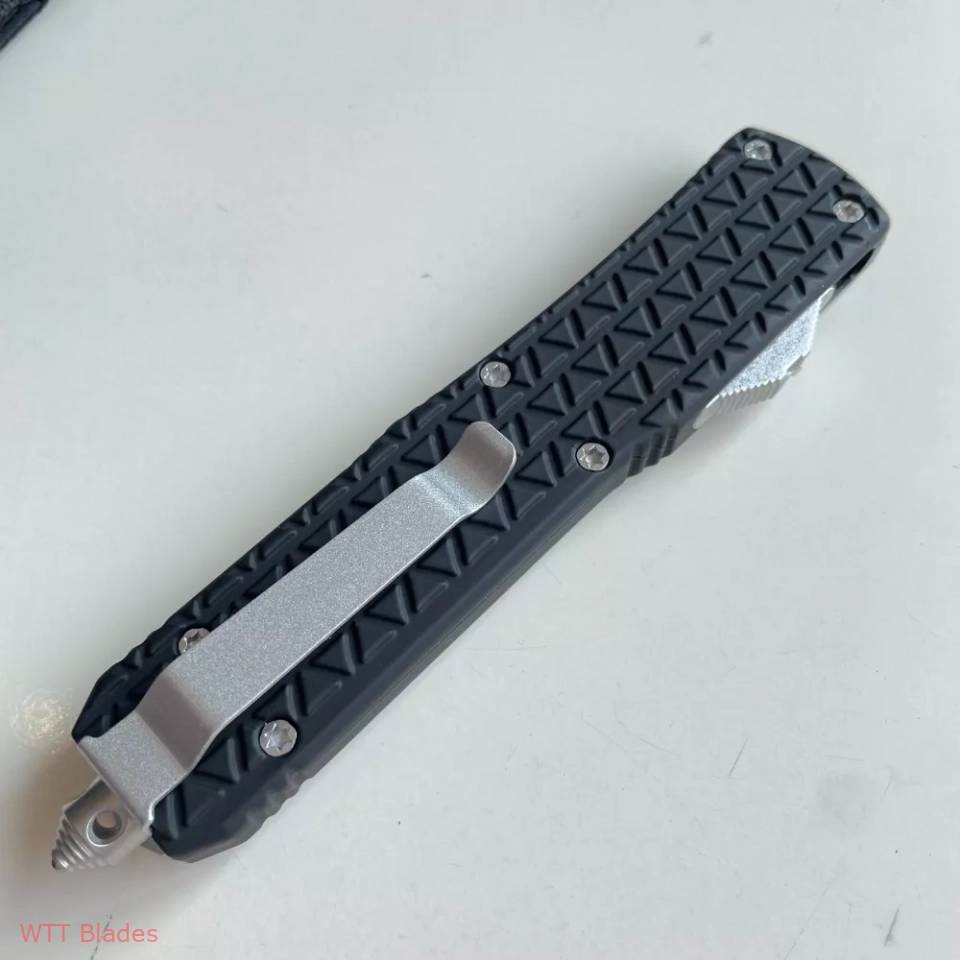 4"Double Action OTF Knife Tactical Pocket Camping Knife EDC Tools,Aluminium Alloy Handle,D07 Troodon (4) 4"Double Action OTF Knife Tactical Pocket Camping Knife EDC Tools,Aluminium Alloy Handle,D07 Troodon (4)