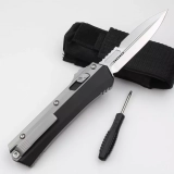 MT Glykon D/E OTF Automatic Knife 3.75"(RED,GRAY,BROWN) (2) MT Glykon D/E OTF Automatic Knife 3.75"(RED,GRAY,BROWN) (2)