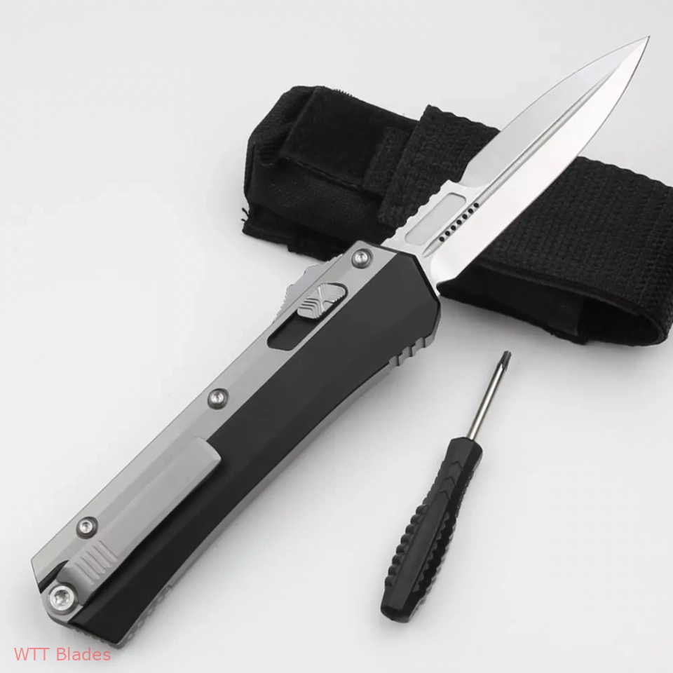 MT Glykon D/E OTF Automatic Knife 3.75"(RED,GRAY,BROWN) (2) MT Glykon D/E OTF Automatic Knife 3.75"(RED,GRAY,BROWN) (2)