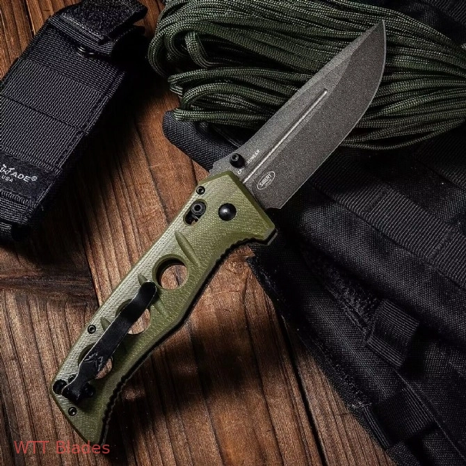 Adamas AXIS Lock Knife Olive G-10 (3.8" ) 275SFE-2 (2) Adamas AXIS Lock Knife Olive G-10 (3.8" ) 275SFE-2 (2)