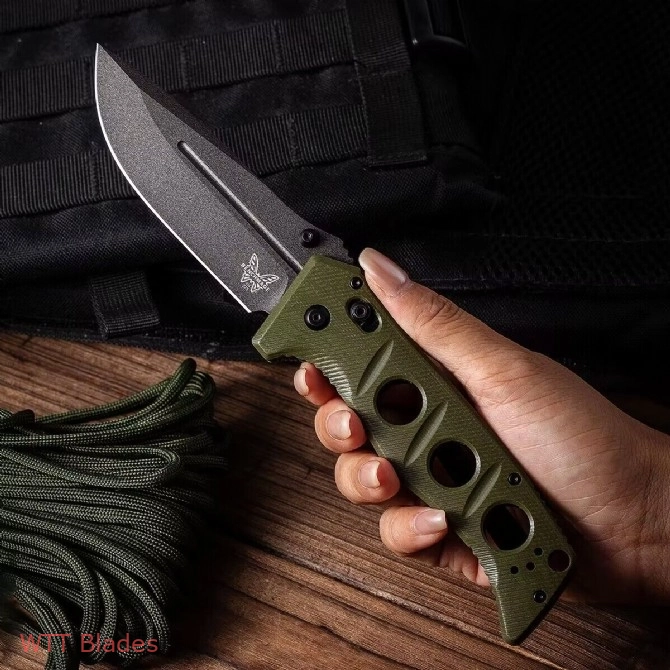 Adamas AXIS Lock Knife Olive G-10 (3.8" ) 275SFE-2 (3) Adamas AXIS Lock Knife Olive G-10 (3.8" ) 275SFE-2 (3)