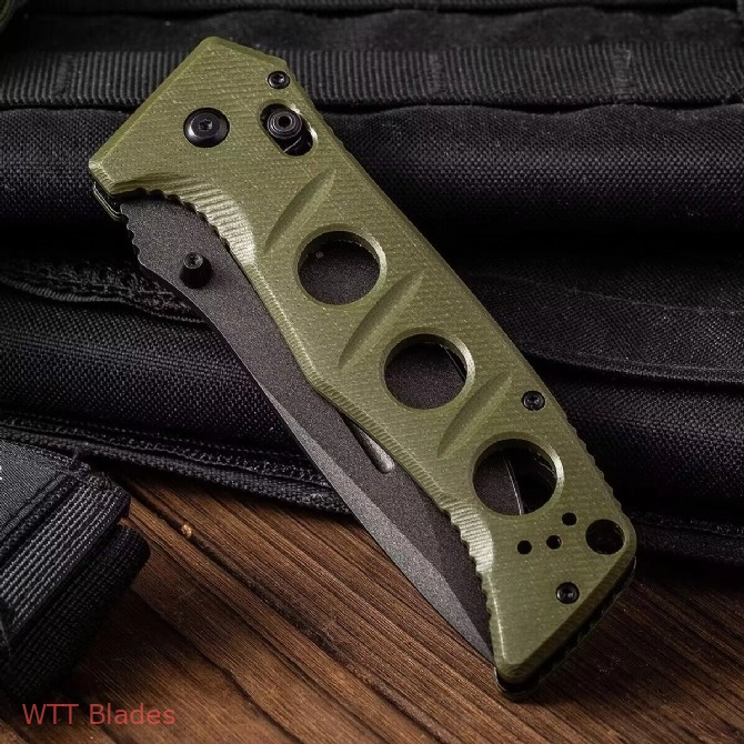 Adamas AXIS Lock Knife Olive G-10 (3.8" ) 275SFE-2 (7) Adamas AXIS Lock Knife Olive G-10 (3.8" ) 275SFE-2 (7)