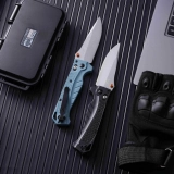 Adira MagnaCut AXIS Lock Knife Blue Grivory (3.9" Stonewash) 18060 (3) Adira MagnaCut AXIS Lock Knife Blue Grivory (3.9" Stonewash) 18060 (3)