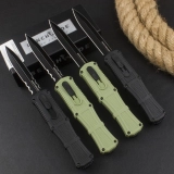 Benchmade Claymore OTF D/A Auto Knife Black Grivory (3.9" Gray) 3370GY (3) Benchmade Claymore OTF D/A Auto Knife Black Grivory (3.9" Gray) 3370GY (3)