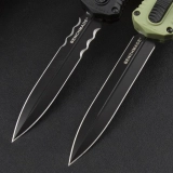 Benchmade Claymore OTF D/A Auto Knife Black Grivory (3.9" Gray) 3370GY (6) Benchmade Claymore OTF D/A Auto Knife Black Grivory (3.9" Gray) 3370GY (6)