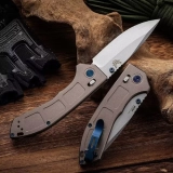 BM Narrows 748 AXIS Lock Knife T6 Aluminium (3.4" Stonewash) (3)