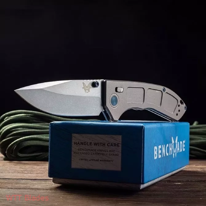 BM Narrows 748 AXIS Lock Knife T6 Aluminium (3.4" Stonewash) (8)