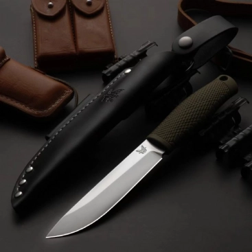BM 202 Leuku Fixed Blade Knife Ranger Green (5.19" Satin CPM-3V) BM 202 Leuku Fixed Blade Knife Ranger Green (5.19" Satin CPM-3V)