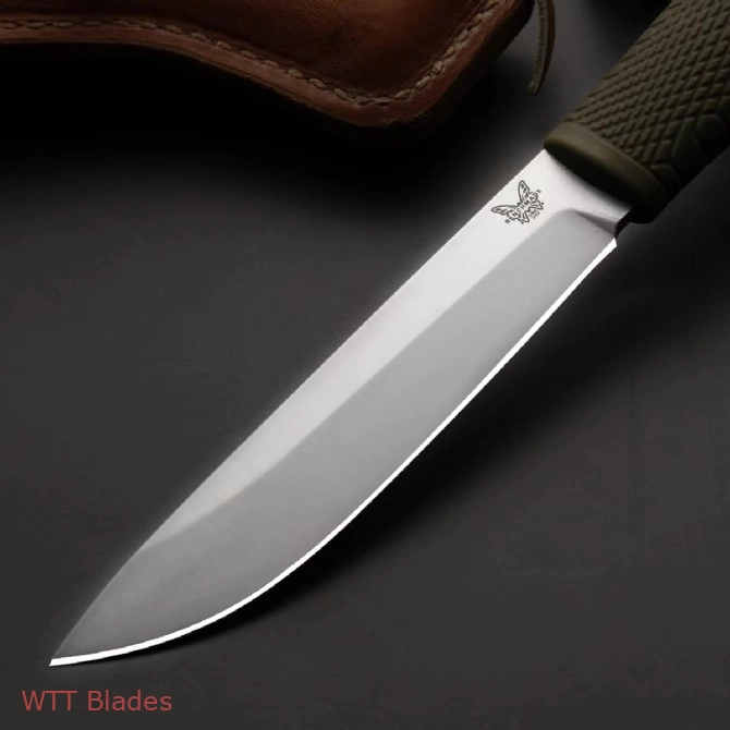 BM 202 Leuku Fixed Blade Knife Ranger Green (5.19" Satin CPM-3V) (5) BM 202 Leuku Fixed Blade Knife Ranger Green (5.19" Satin CPM-3V) (5)