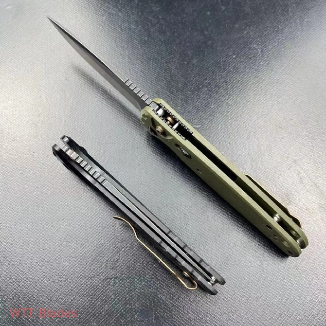 BM CLA MagnaCut Automatic Knife OD Green G-10 (3.4" DLC SW) 4300BK-02 (5) BM CLA MagnaCut Automatic Knife OD Green G-10 (3.4" DLC SW) 4300BK-02 (5)