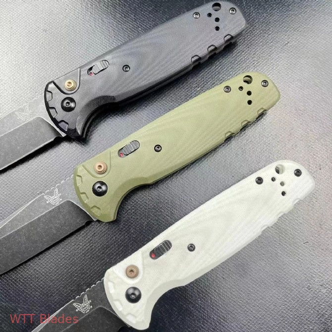 BM CLA MagnaCut Automatic Knife OD Green G-10 (3.4" DLC SW) 4300BK-02 (6) BM CLA MagnaCut Automatic Knife OD Green G-10 (3.4" DLC SW) 4300BK-02 (6)