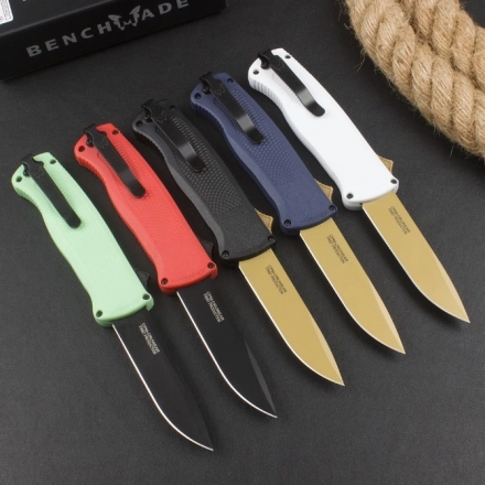 BM Shootout Drop Point D/A Automatic OTF Knife Black (3.5" FDE) 5371FE BM Shootout Drop Point D/A Automatic OTF Knife Black (3.5" FDE) 5371FE