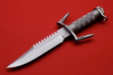 Buck Knives Vintage BuckMaster 184 Survival Knife (7.5" Bead Blast)