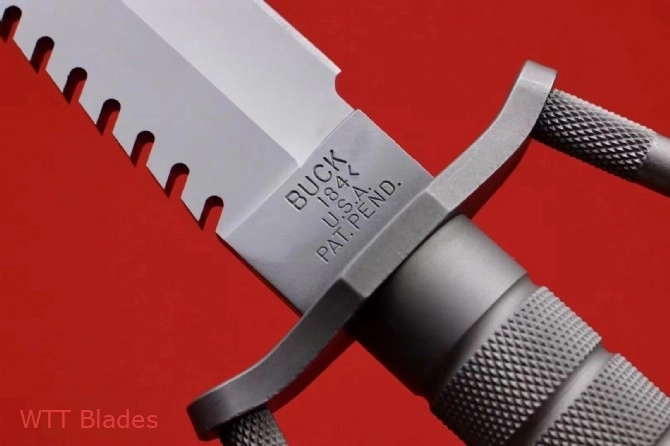 Buck Knives Vintage BuckMaster 184 Survival Knife (7.5" Bead Blast) (7) Buck Knives Vintage BuckMaster 184 Survival Knife (7.5" Bead Blast) (7)