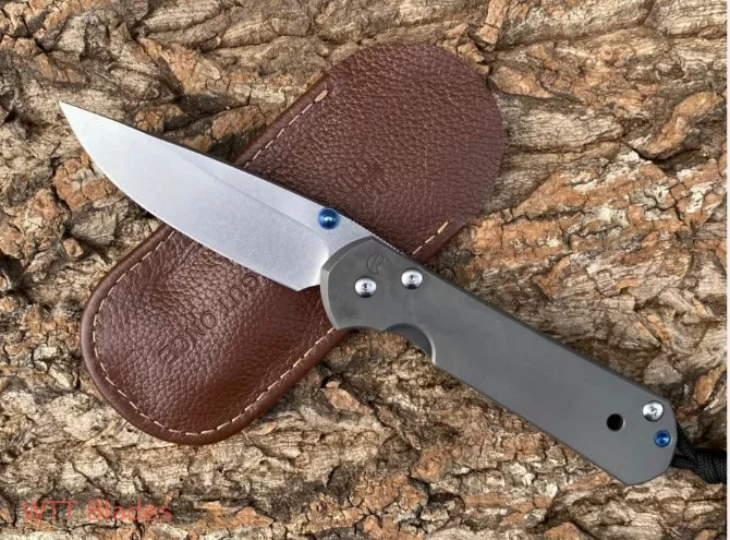 Chris Reeve Large Sebenza 21 Knife (3.625" Stonewash) (2) Chris Reeve Large Sebenza 21 Knife (3.625" Stonewash) (2)