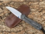 Chris Reeve Large Sebenza 21 Knife (3.625" Stonewash) (3) Chris Reeve Large Sebenza 21 Knife (3.625" Stonewash) (3)
