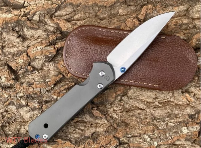 Chris Reeve Large Sebenza 21 Knife (3.625" Stonewash) (4) Chris Reeve Large Sebenza 21 Knife (3.625" Stonewash) (4)