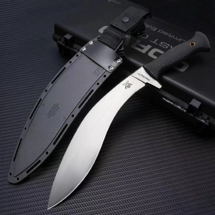 Cold Steel 39LGKI Gurkha Kukri Fixed Blade Knife with Guard