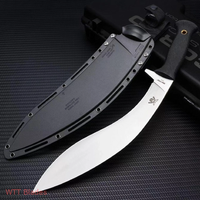 Cold Steel 39LGKI Gurkha Kukri Fixed Blade Knife with Guard (2)