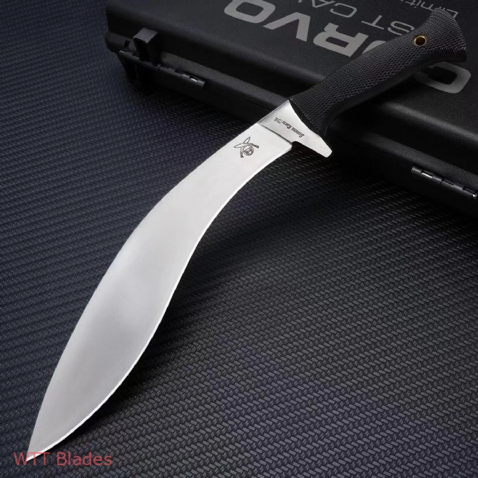 Cold Steel 39LGKI Gurkha Kukri Fixed Blade Knife with Guard (3) Cold Steel 39LGKI Gurkha Kukri Fixed Blade Knife with Guard (3)