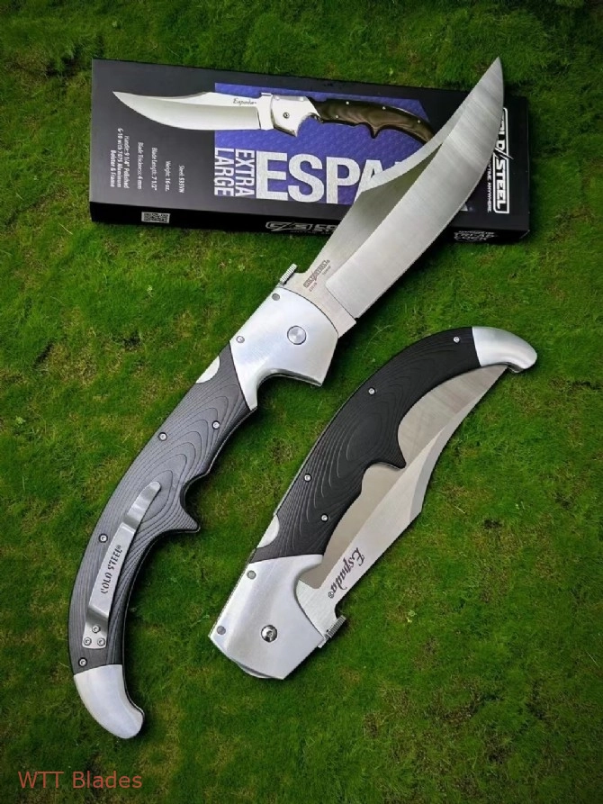 Cold Steel Espada Extra Large Lockback Knife (7.5" Satin CPM-S35VN) 62MA Cold Steel Espada Extra Large Lockback Knife (7.5" Satin CPM-S35VN) 62MA