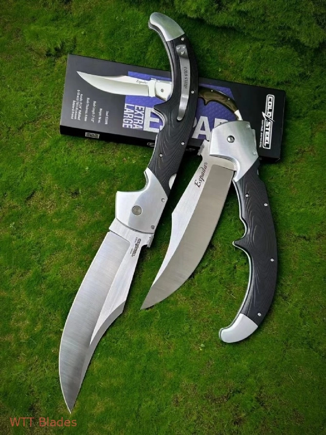 Cold Steel Espada Extra Large Lockback Knife (7.5" Satin CPM-S35VN) 62MA (6) Cold Steel Espada Extra Large Lockback Knife (7.5" Satin CPM-S35VN) 62MA (6)