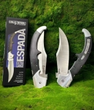 Cold Steel Espada Extra Large Lockback Knife (7.5" Satin CPM-S35VN) 62MA (7) Cold Steel Espada Extra Large Lockback Knife (7.5" Satin CPM-S35VN) 62MA (7)