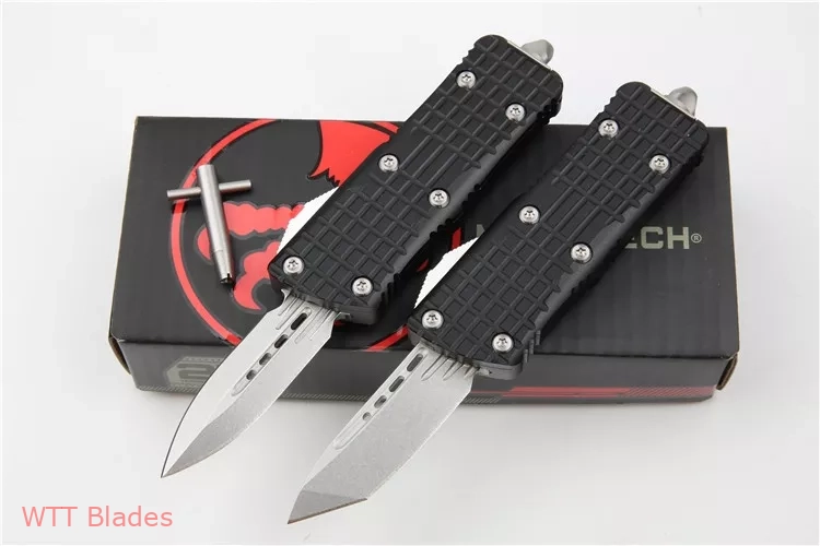 Combat Troodon Delta Mini Dagger Auto Knife (1.9" Stonewash) (5) Combat Troodon Delta Mini Dagger Auto Knife (1.9" Stonewash) (5)