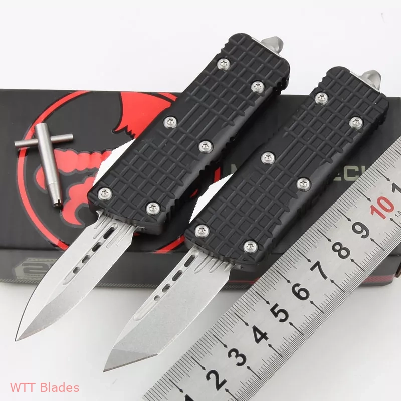 Combat Troodon Delta Mini Dagger Auto Knife (1.9" Stonewash) (6) Combat Troodon Delta Mini Dagger Auto Knife (1.9" Stonewash) (6)