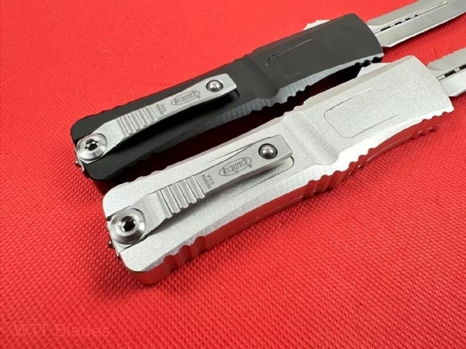 Combat Troodon Gen III Dagger OTF Knife (4" Satin) (2) Combat Troodon Gen III Dagger OTF Knife (4" Satin) (2)