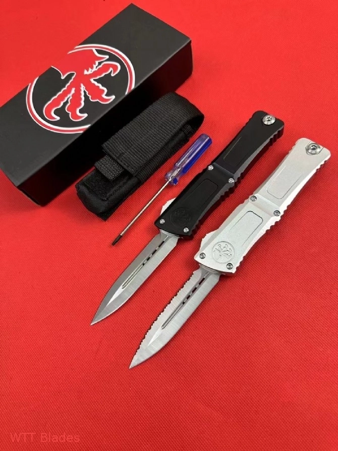 Combat Troodon Gen III Dagger OTF Knife (4" Satin) (7) Combat Troodon Gen III Dagger OTF Knife (4" Satin) (7)