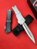 Combat Troodon Gen III Dagger OTF Knife (4" Satin) (8) Combat Troodon Gen III Dagger OTF Knife (4" Satin) (8)
