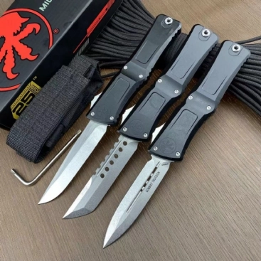 Combat Troodon Gen III OTF Knife Black (4" Stonewash)