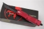 Combat Troodon Hellhound Signature Series OTF Automatic Knife Red (3.8" Black Stonewash)