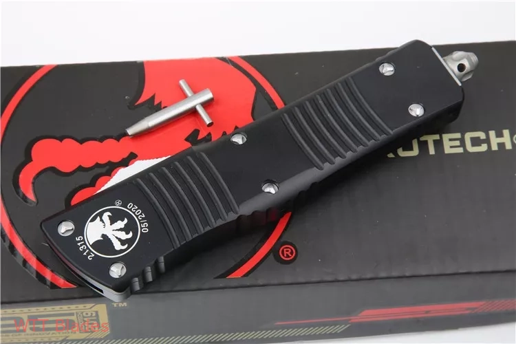 Combat Troodon Tanto Automatic OTF Knife (3.8" Stonewash) (8) Combat Troodon Tanto Automatic OTF Knife (3.8" Stonewash) (8)