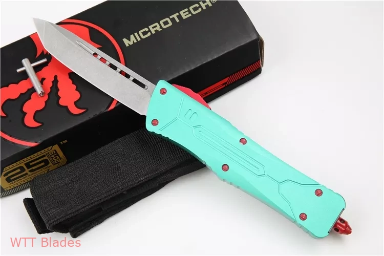Combat Troodon Tanto Bounty Hunter Auto OTF Knife (Apocalyptic) (2)