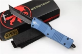 Custom Combat Troodon Hellhound Tanto OTF Knife Blue (SW DLC) (3) Custom Combat Troodon Hellhound Tanto OTF Knife Blue (SW DLC) (3)