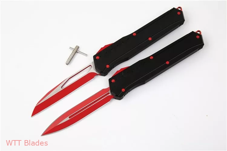 Cypher MK7 S/E D/E OTF Automatic Knife Black/Red Hw (4" Red) Cypher MK7 S/E D/E OTF Automatic Knife Black/Red Hw (4" Red)