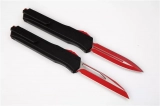 Cypher MK7 S/E D/E OTF Automatic Knife Black/Red Hw (4" Red) (4) Cypher MK7 S/E D/E OTF Automatic Knife Black/Red Hw (4" Red) (4)
