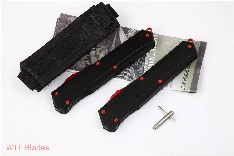 Cypher MK7 S/E D/E OTF Automatic Knife Black/Red Hw (4" Red) (8) Cypher MK7 S/E D/E OTF Automatic Knife Black/Red Hw (4" Red) (8)