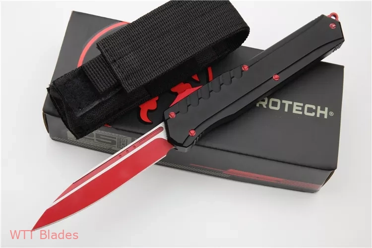 Cypher MK7 S/E OTF Automatic Knife Black/Red (4" Red) Cypher MK7 S/E OTF Automatic Knife Black/Red (4" Red)
