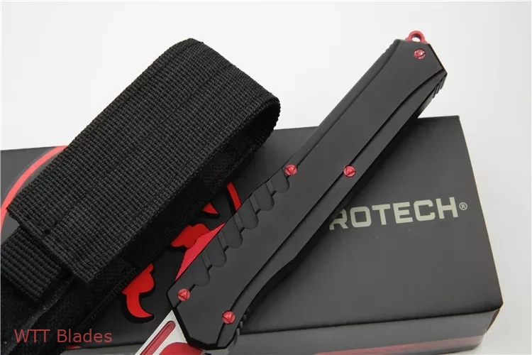 Cypher MK7 S/E OTF Automatic Knife Black/Red (4" Red) (6) Cypher MK7 S/E OTF Automatic Knife Black/Red (4" Red) (6)