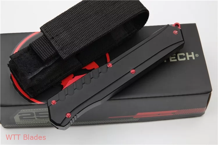 Cypher MK7 S/E OTF Automatic Knife Black/Red (4" Red) (8) Cypher MK7 S/E OTF Automatic Knife Black/Red (4" Red) (8)