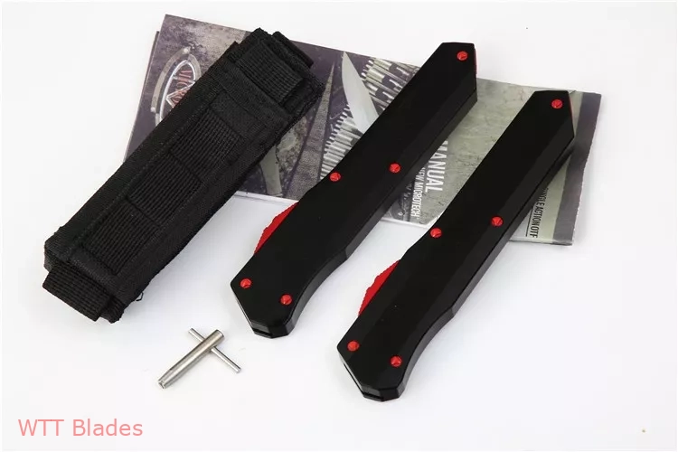 Cypher S/E OTF Automatic Knife Smooth Black/Red Hw (4" Red) (8) Cypher S/E OTF Automatic Knife Smooth Black/Red Hw (4" Red) (8)